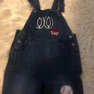 Overall Shorts